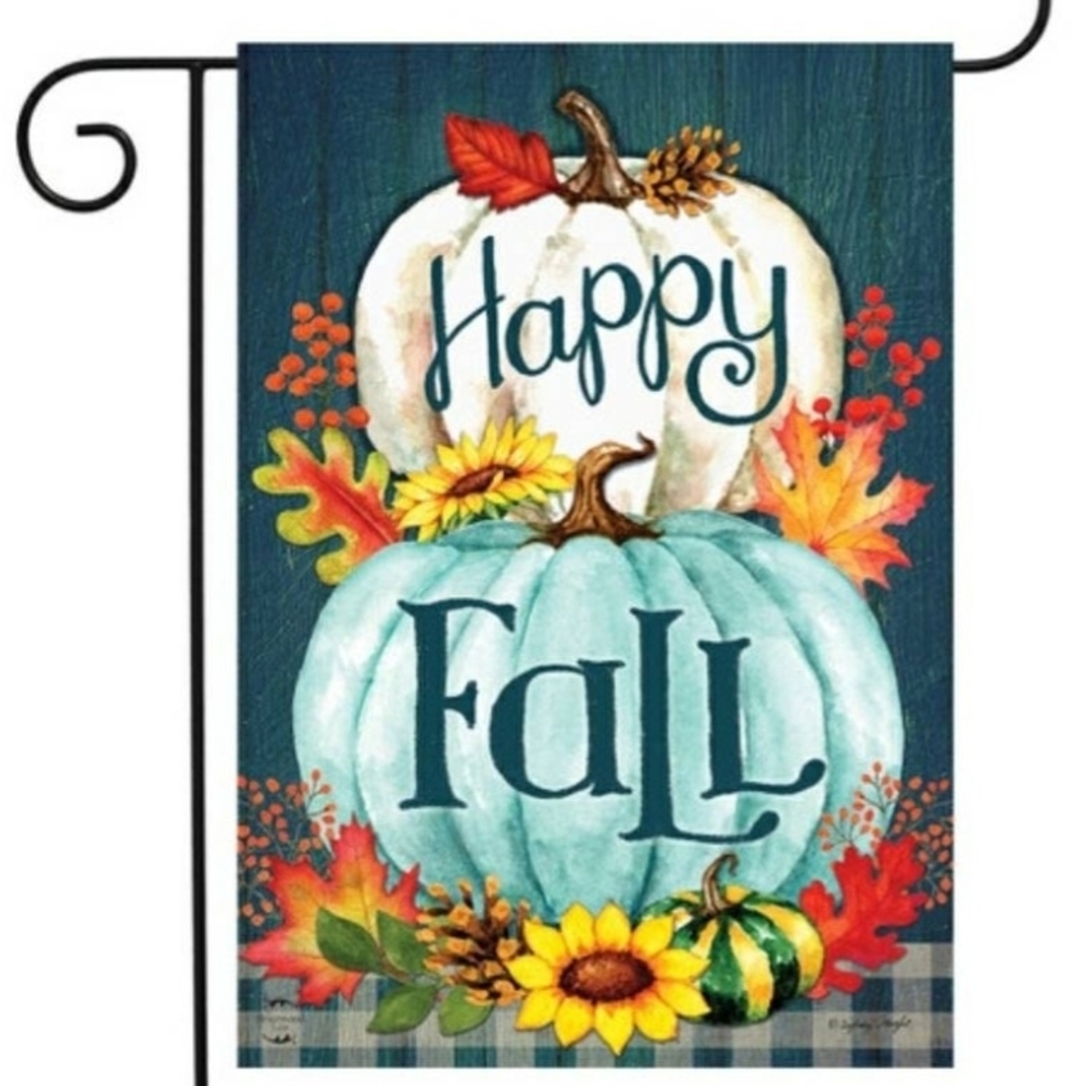 Fall Harvest Autumn Happy Fall Garden Flag